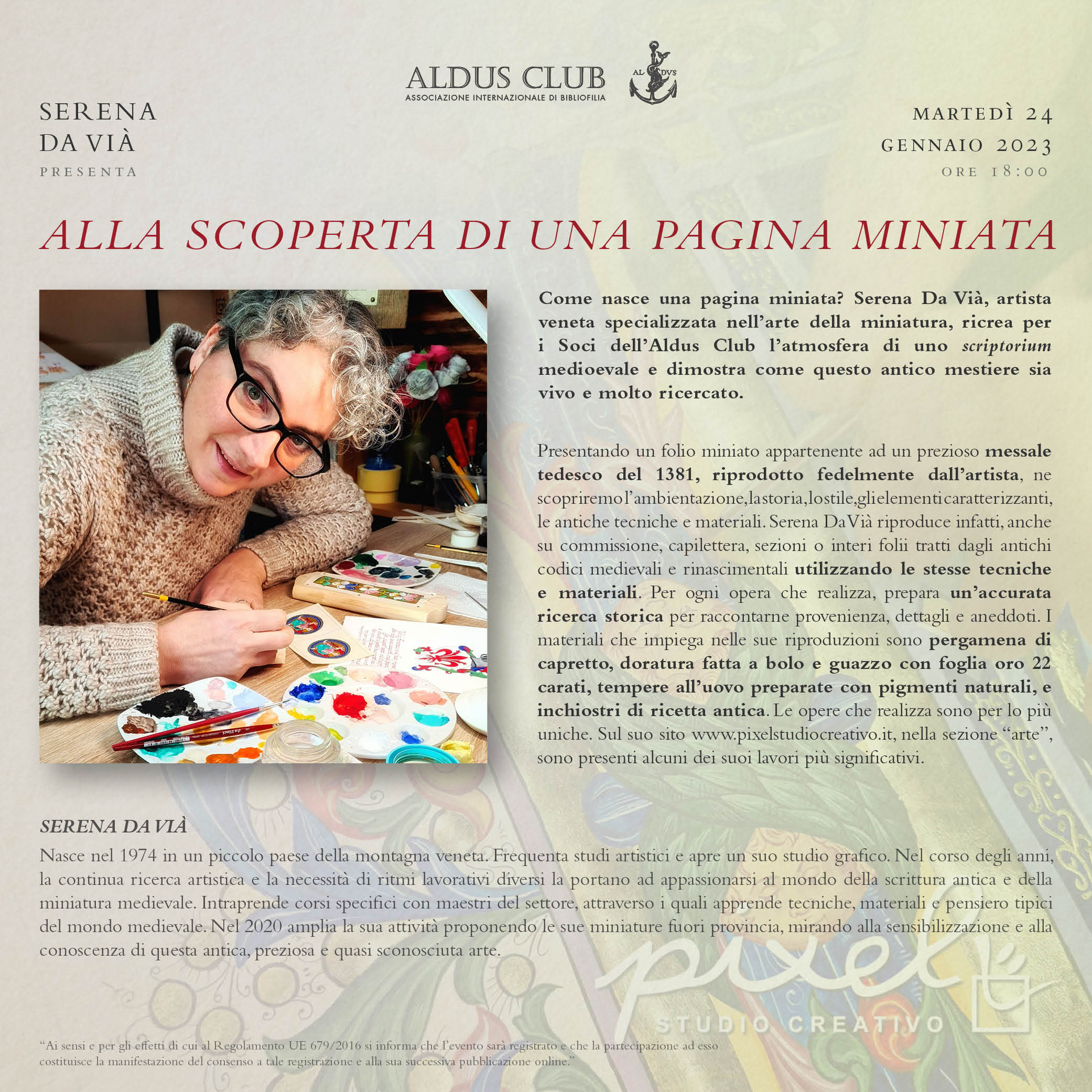 Alla scoperta di una pagina miniata