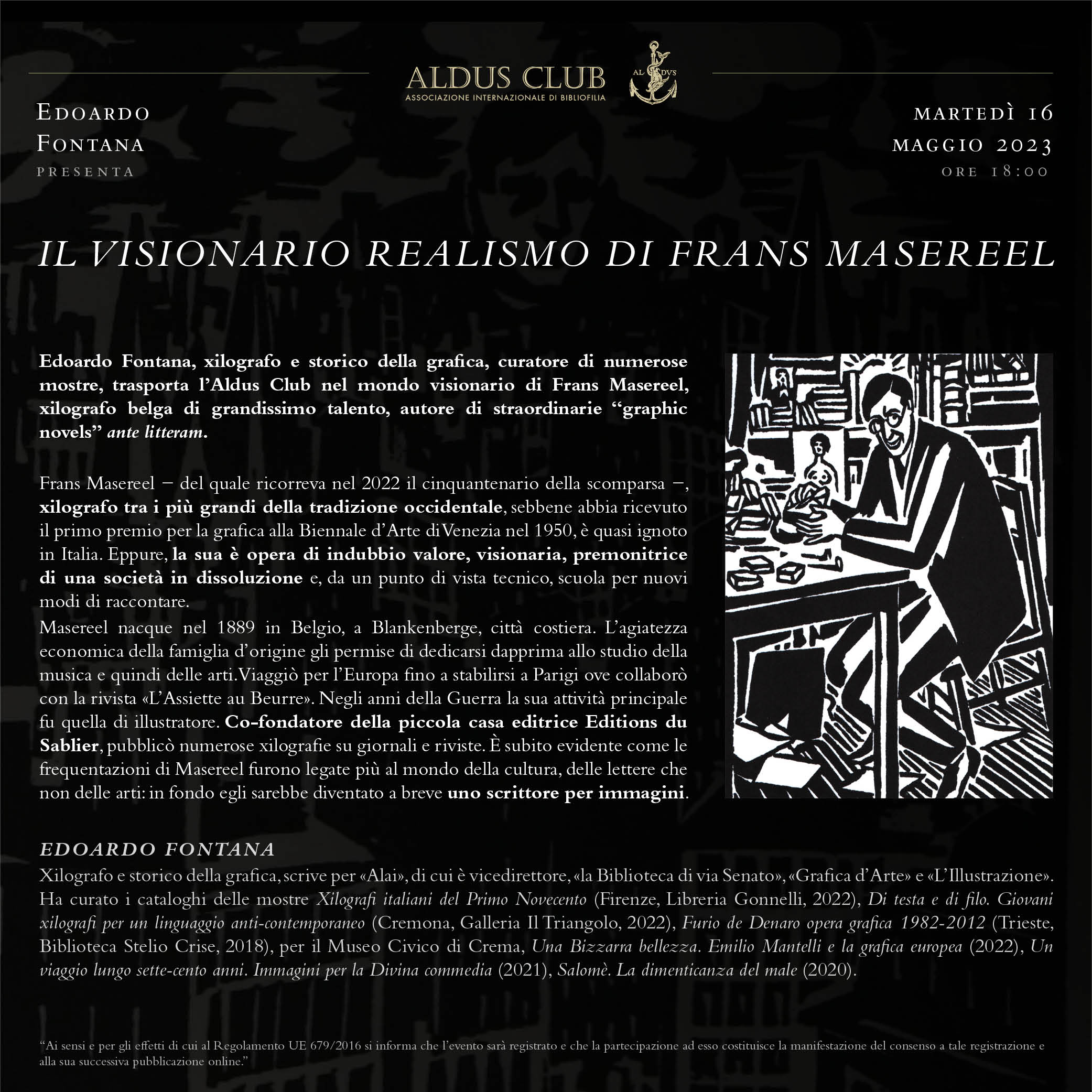 Il visionario realismo di Frans Masereel