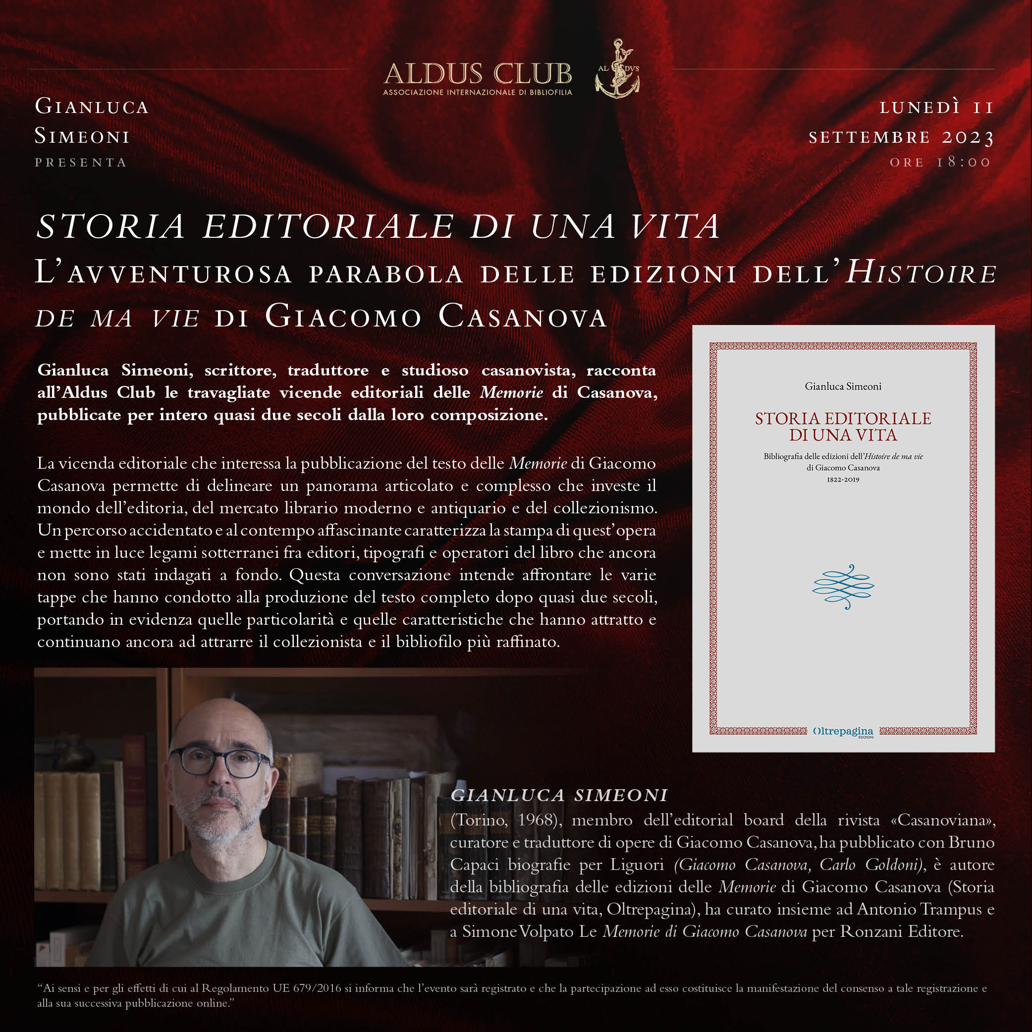 Storia editoriale di una vita